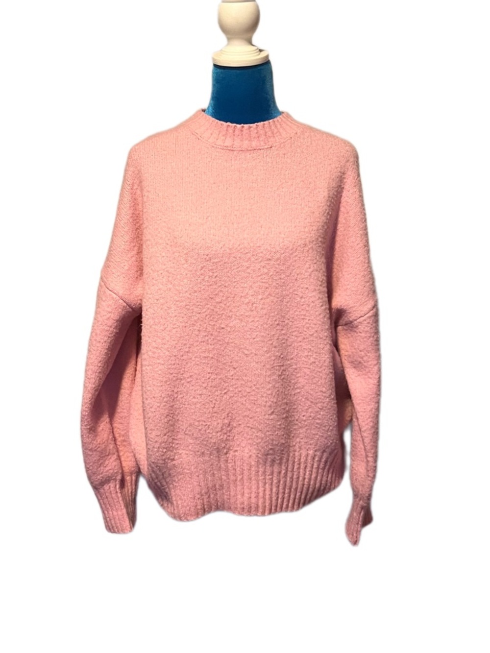 HYFVE Soft Pink Crew Neck Sweater